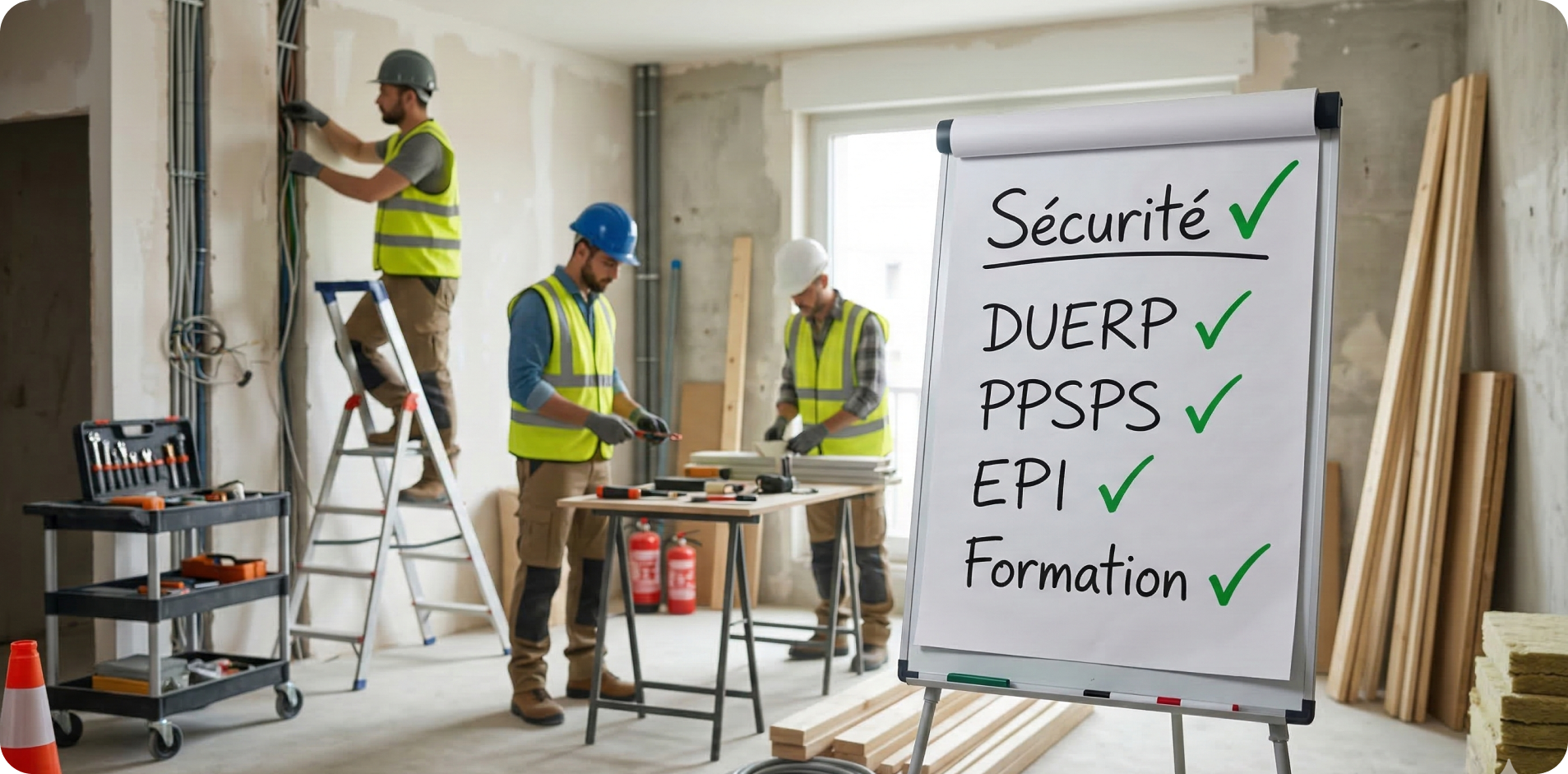 Sécurité chantier : vos obligations légales en résumé clair