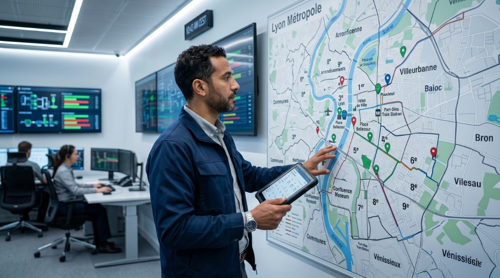 Planification des tournées de techniciens CVC