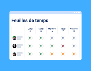 suivi du temps de travail batiment