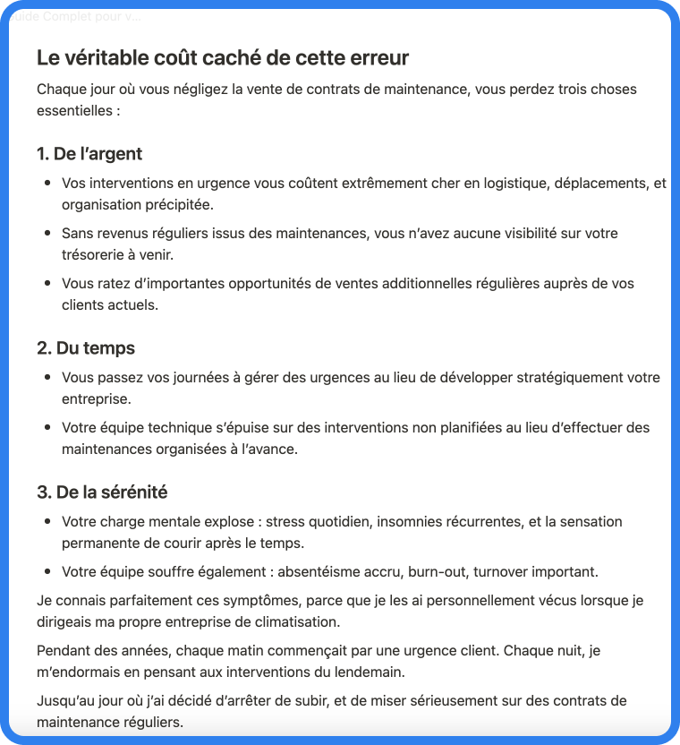 sommaire