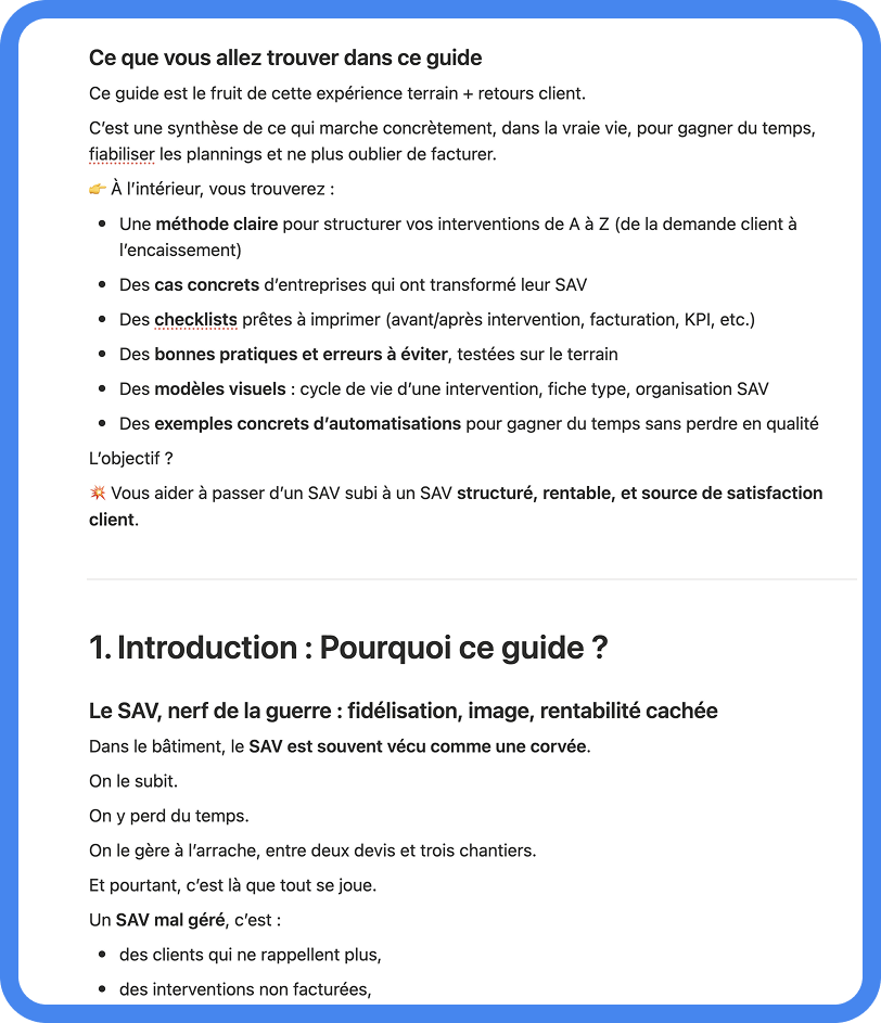 sommaire