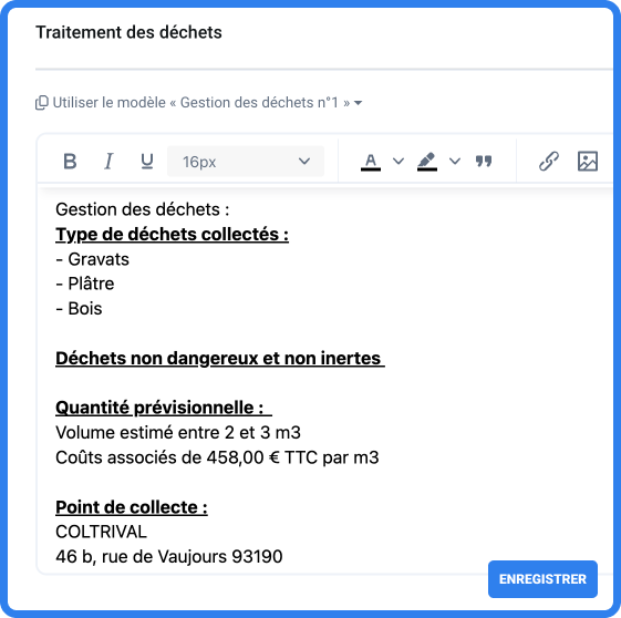 Relance de devis