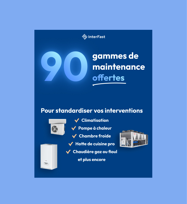 90 gammes de maintenance